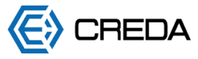 Creda360 logo white