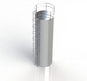 ladder cage